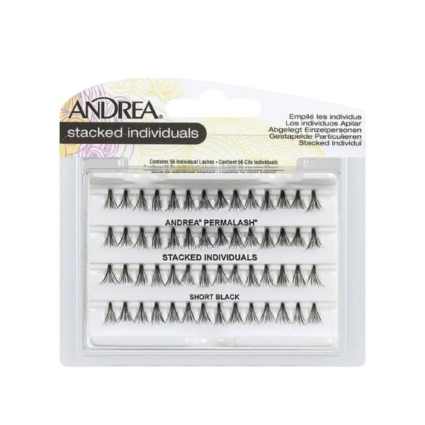 Andrea - Individual False Lashes- Short Black