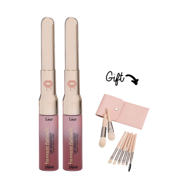 2x Lip Architect + FREE Makeup Brush Set