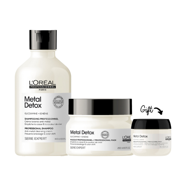 2x Metal Detox Products + FREE Mini Metal Detox Mask