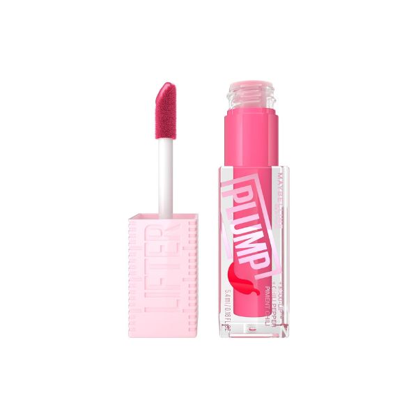 Maybelline New York - Lifter Plump Lip Plumping Gloss With Chili Pepper And 5% Maxi-Lip- 003 Pink Sting
