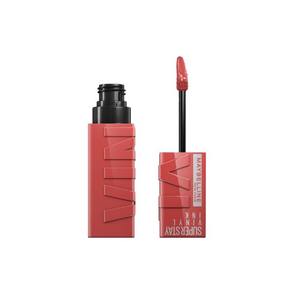 Maybelline New York - Vinyl Ink Lipstick - 15 Peachy