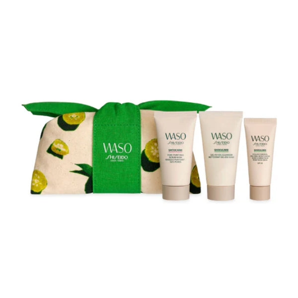 Shiseido Waso Skin Perfecting Gel To Oil Set