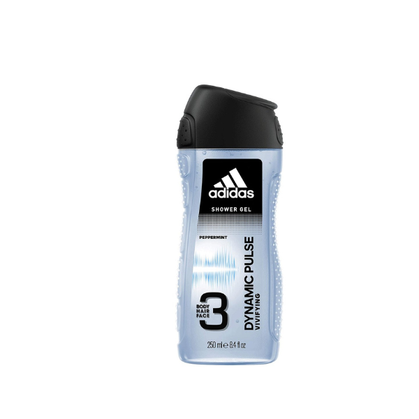 Adidas New 3 in 1 Dynamic Pulse Shower Gel- 250 ML