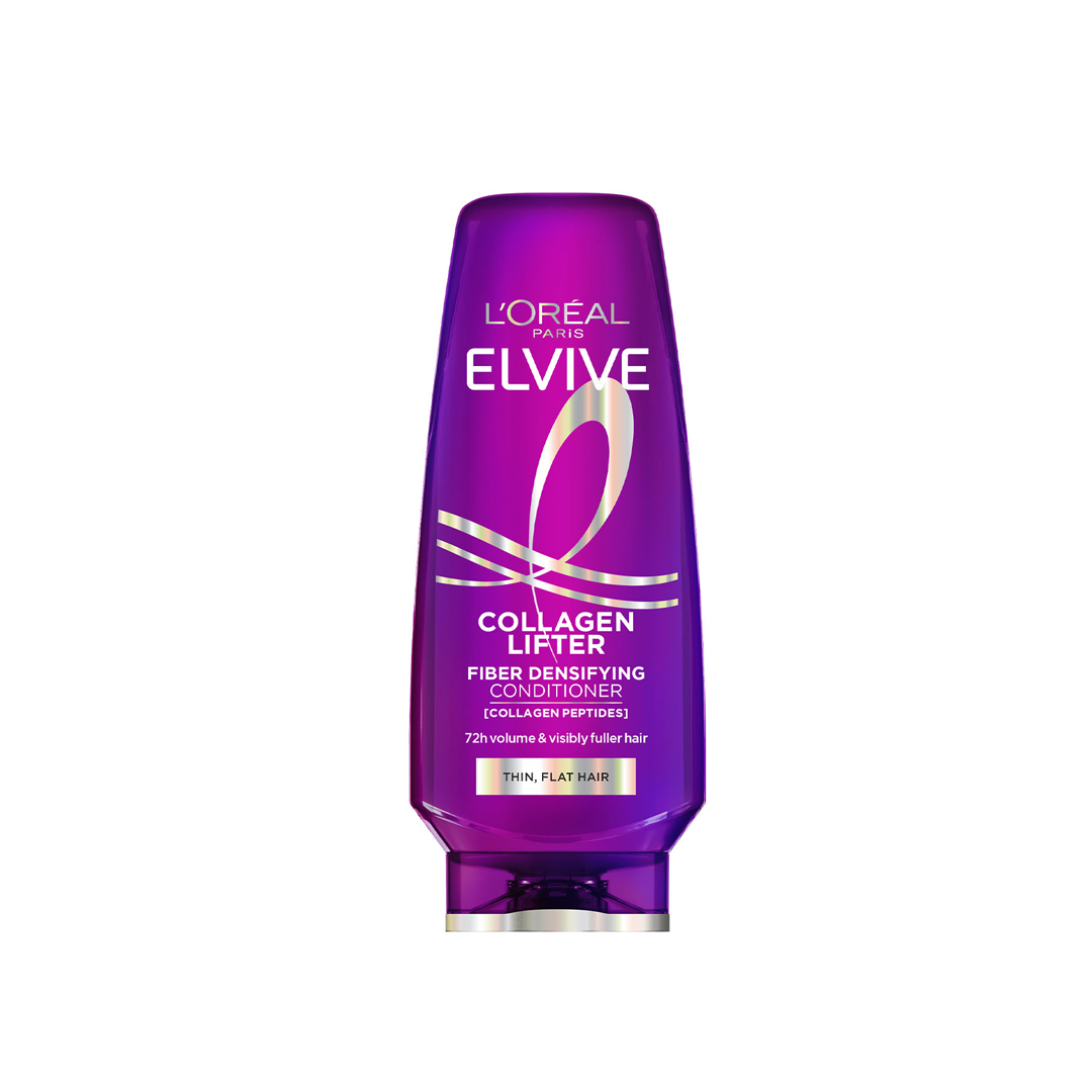 Elvive Collagen Lifter Hair Fibers Thickening Conditioner for Fine Involutionary Hair 200ml