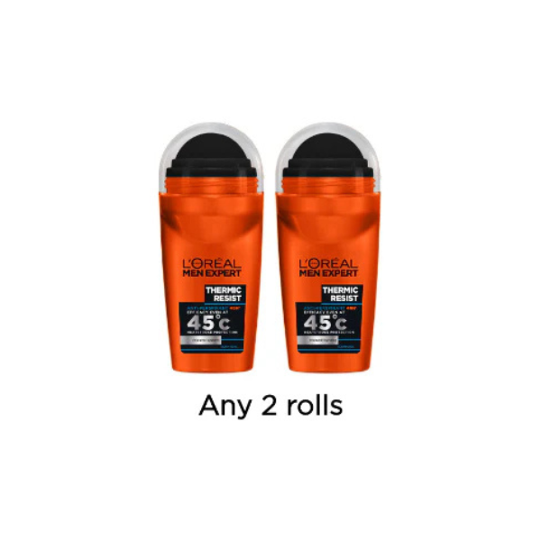 2x Men Expert Deodorant Roll-On At 20% OFF