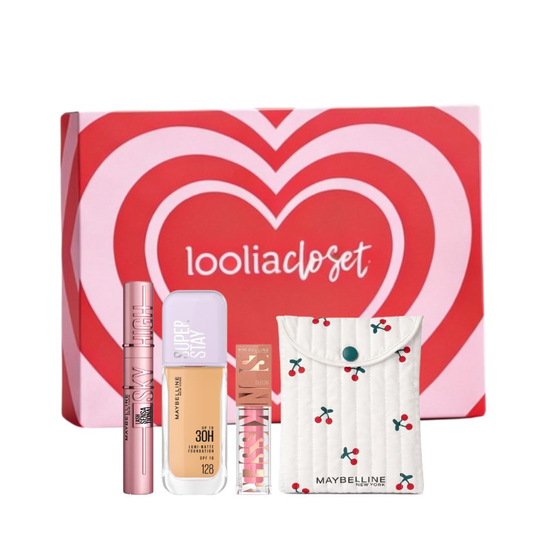 Sky High Mascara + Super Stay Lumi-Matte + Sunkisser Liquid Blush + FREE Pouch At 25% OFF