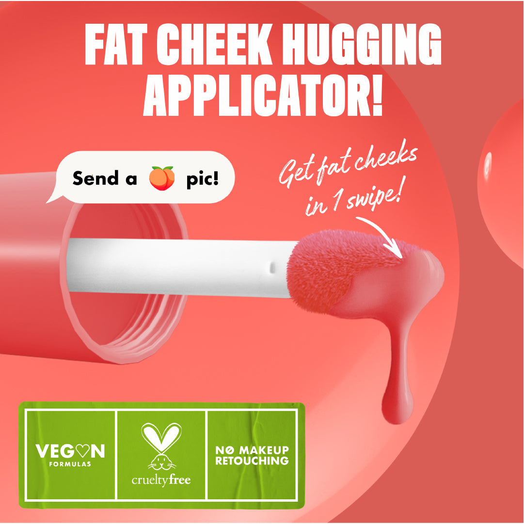 Fat Cheeks Juicy Blush, Liquid Blush, 12 HR Wear