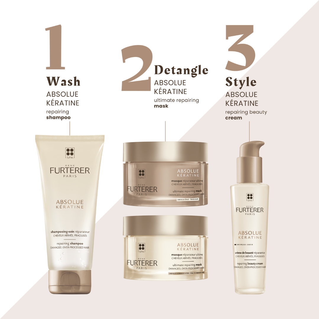 Buy Absolue Kératine Repairing Mask + FREE Absolue Kératine Renewal shampoo 200ml