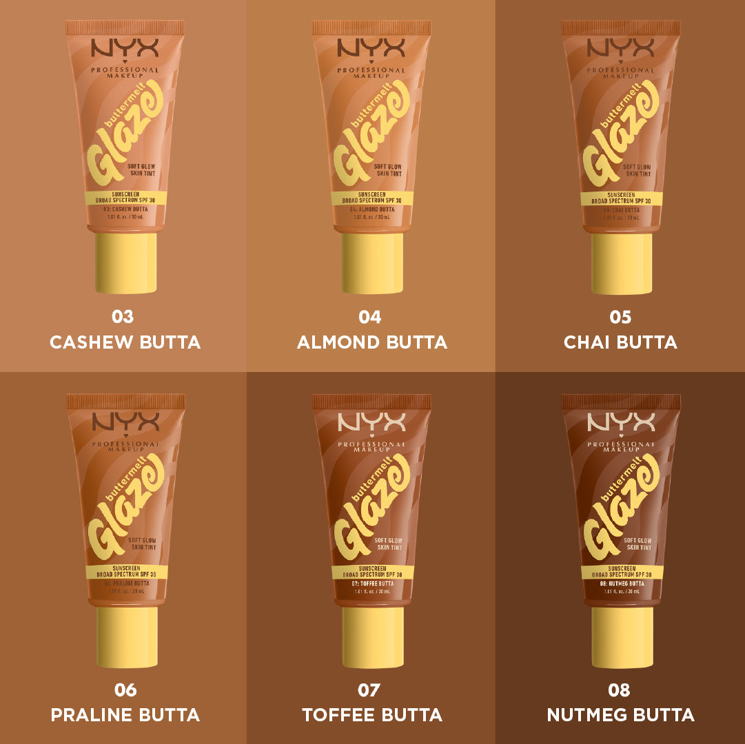 Buttermelt Glaze Soft Glow Skin Tint  SPF30, Foundation, 12H Wear