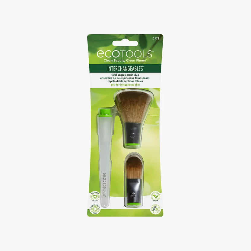 Eco Tools Eco Tools Interchangeables - Total Senses Brush Duo | Loolia Closet