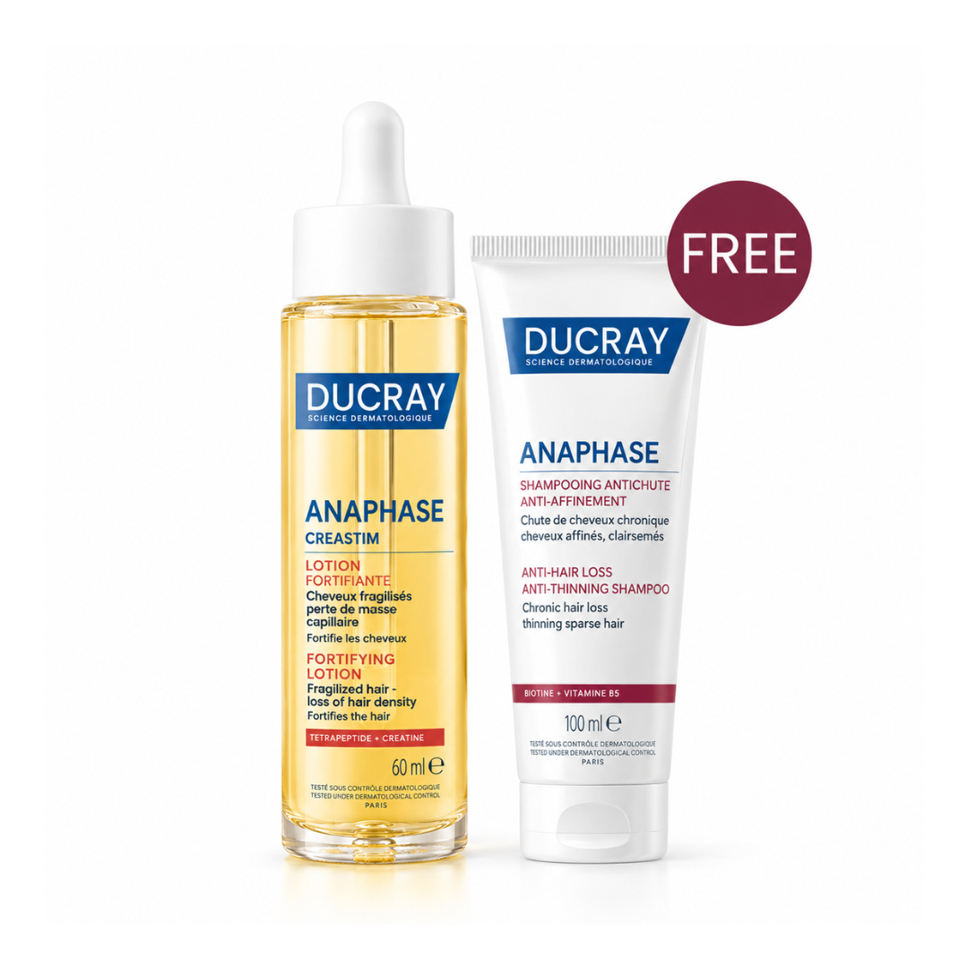 Anaphase Creastim Reactiv Anti-Hair Loss Lotion + FREE Shampoo At 35% OFF