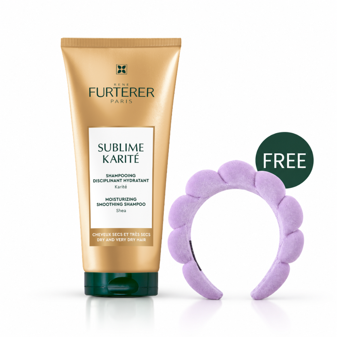 Sublime Karite Moisturizing Smoothing Shampoo + FREE Purple Headband At 35% OFF