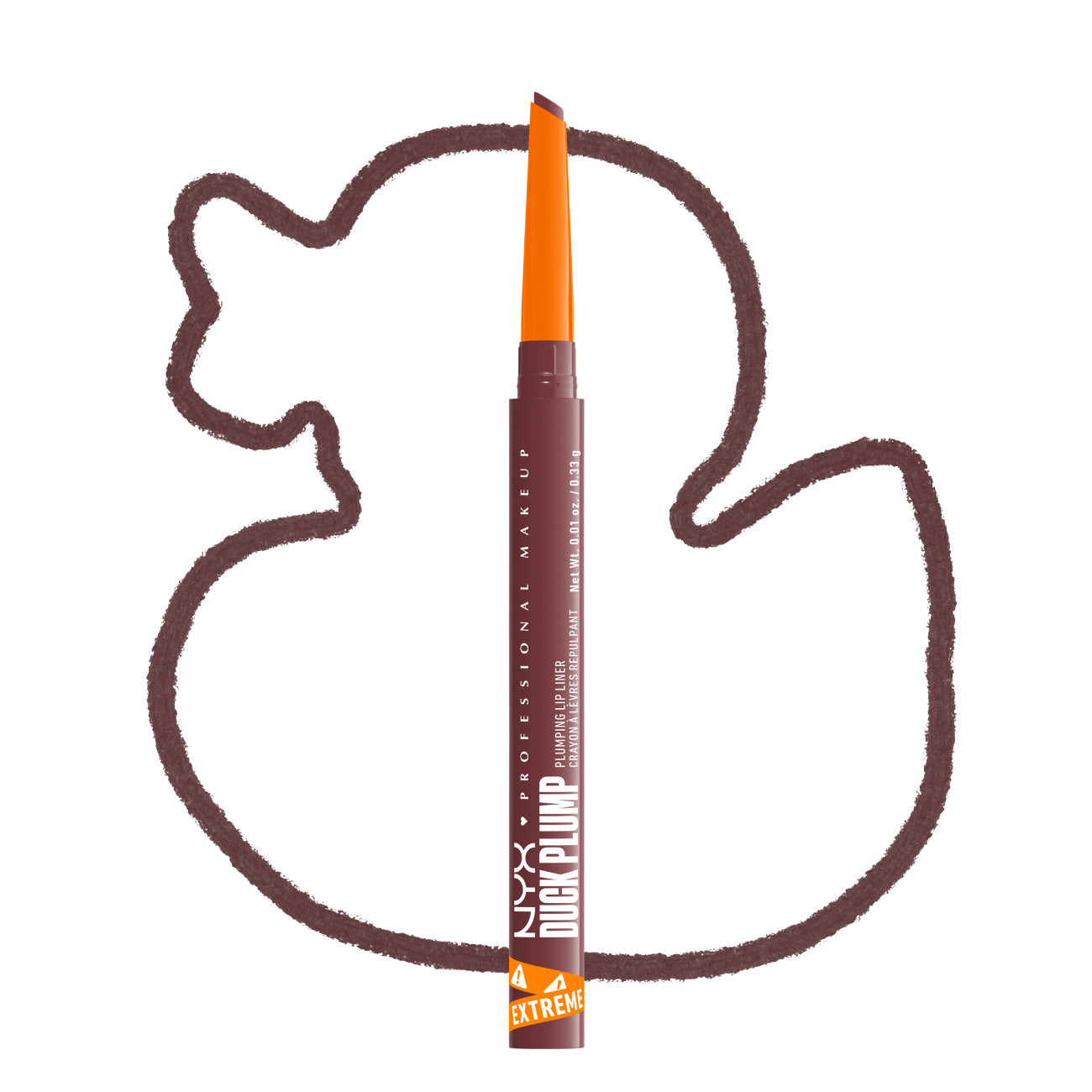 Duck Plump Plumping Lip Liner, Up To 10 HR Wear, Matte Finish,