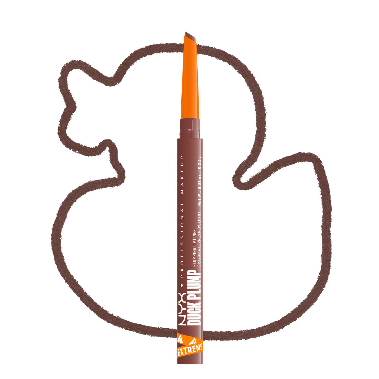 Duck Plump Plumping Lip Liner, Up To 10 HR Wear, Matte Finish,