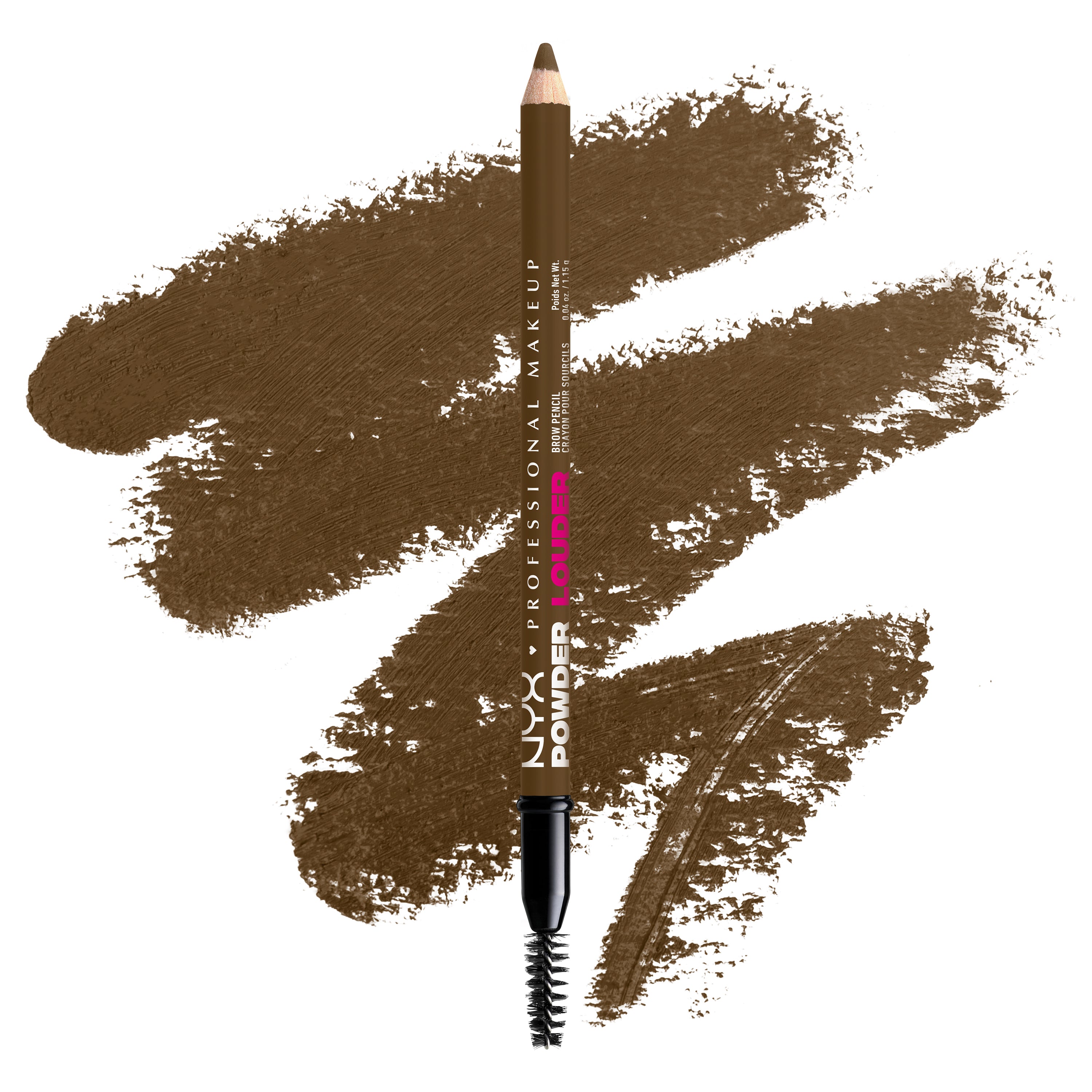 Powder Louder, Brow Pencil, 12Hr Wear, Buildable Micro-Fibers