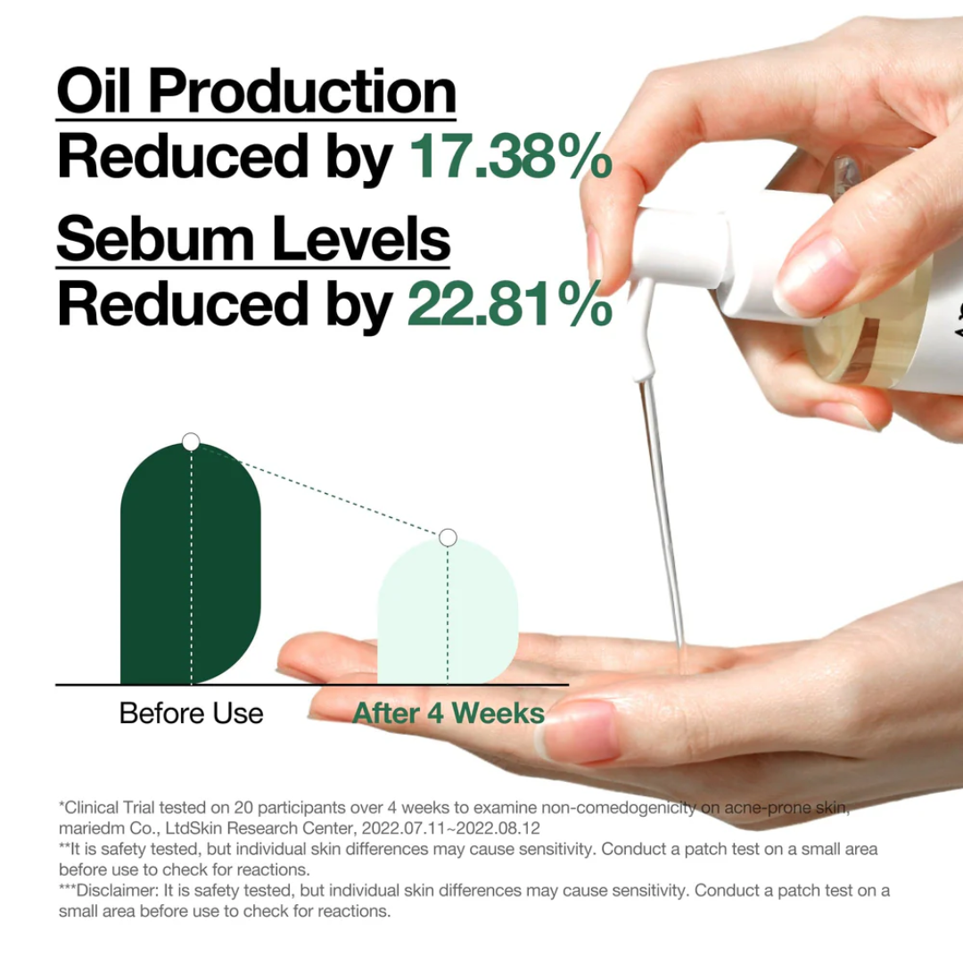 Anua Heartleaf Pore Control Cleansing Oil - Results