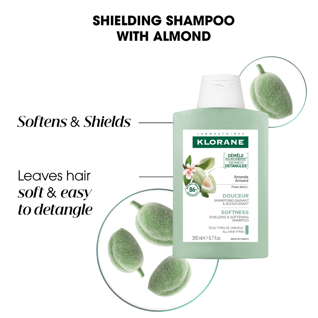 Volumizing Shampoo with Almond Milk + FREE Purple head band At 35% OFF