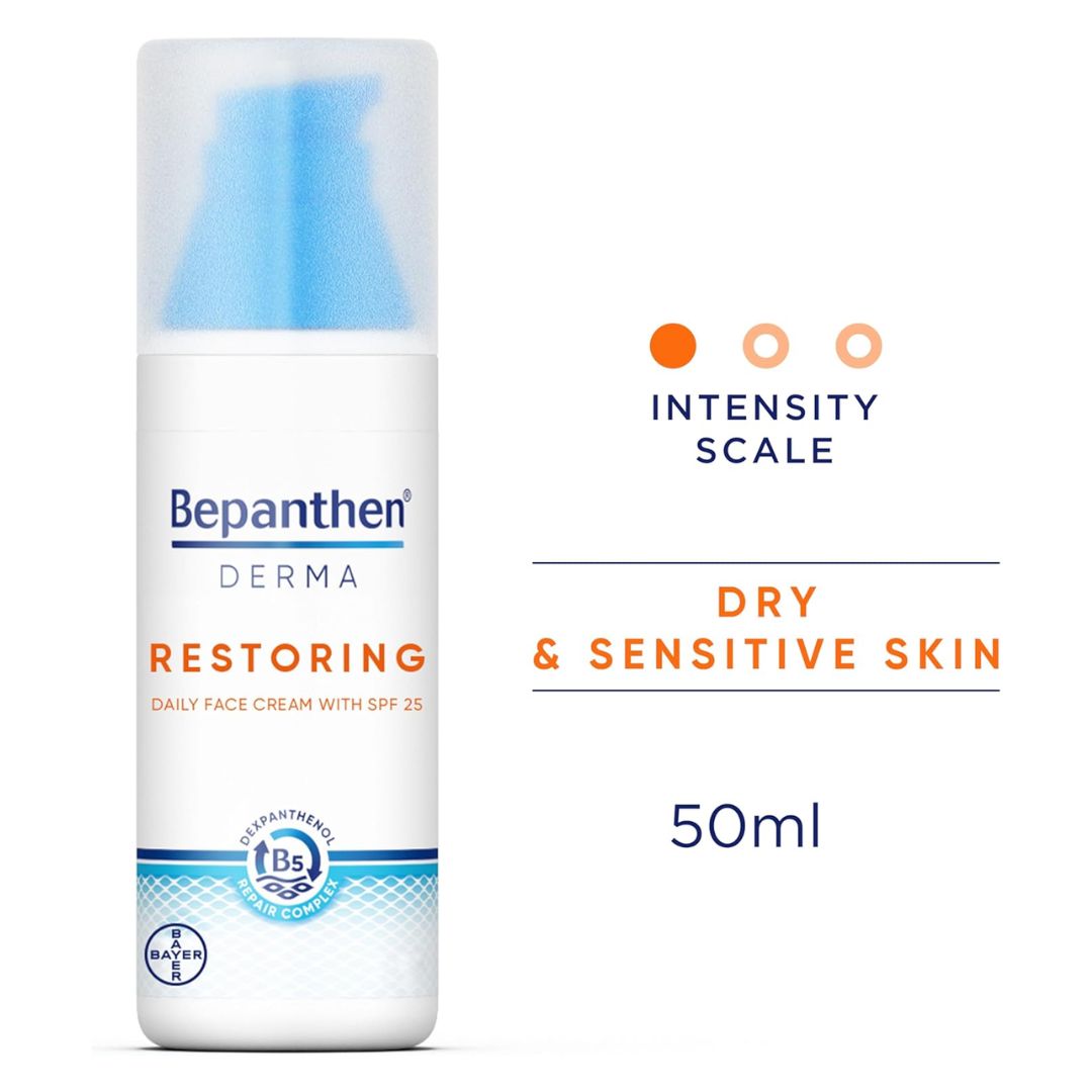 Bepanthen Derma Restoring Daily Face Cream SPF25 50ml