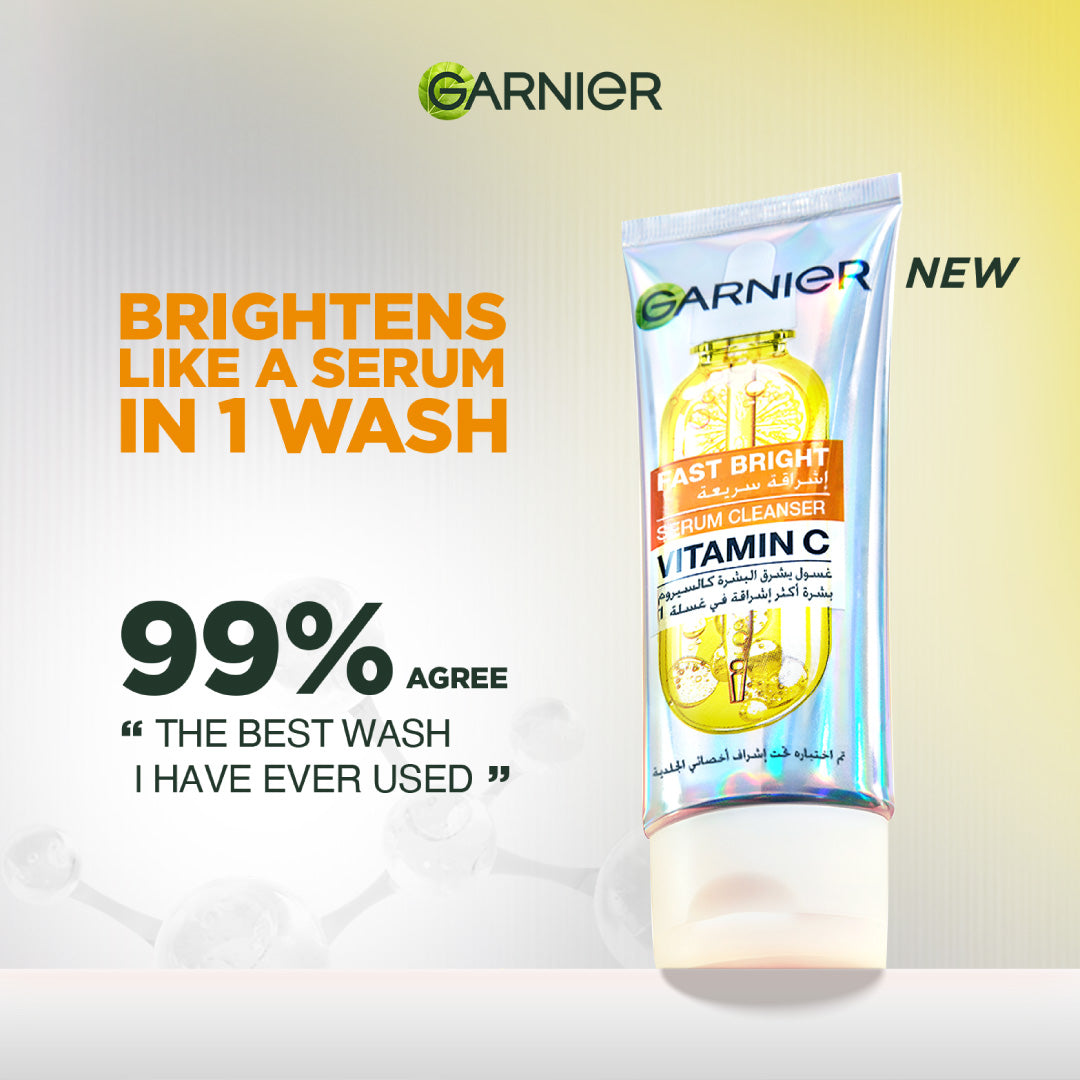 Fast Bright Serum Cleanser Dual Action Foam Cleanser
