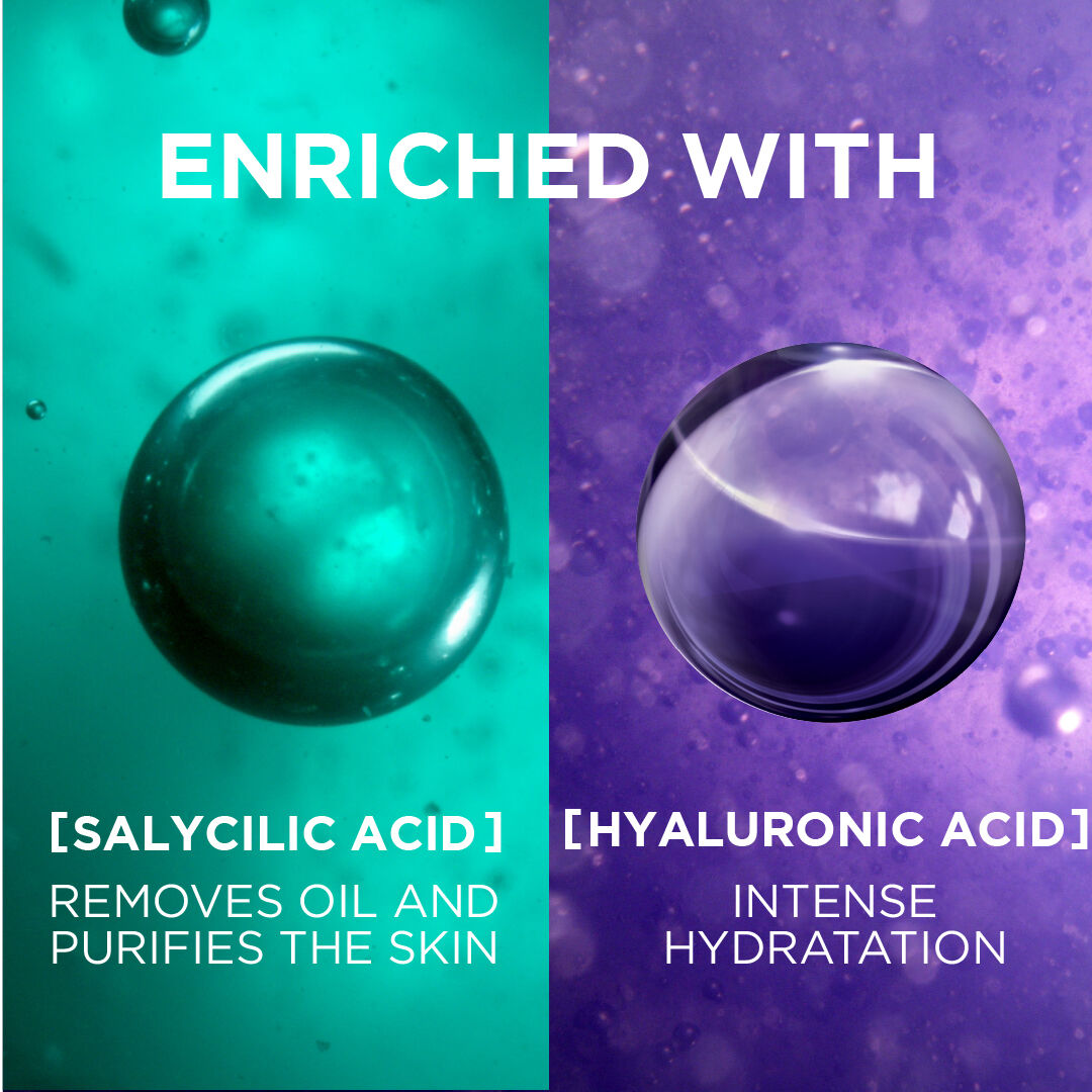 L’Oréal Hyaluron Expert oil control gel cream 50ml with hyaluronic acid and salicylic acid for oily skin