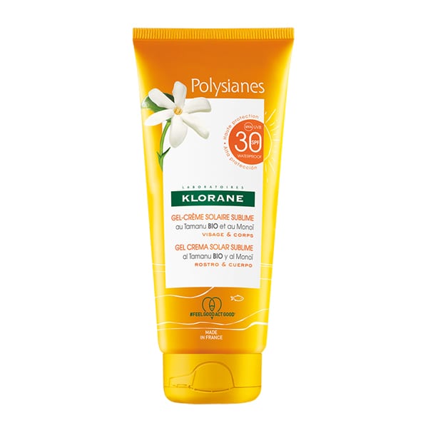 Sublimating Sun Gel-Cream SPF 30 with organic Tamanu & Monoi Body & Face 200 ml