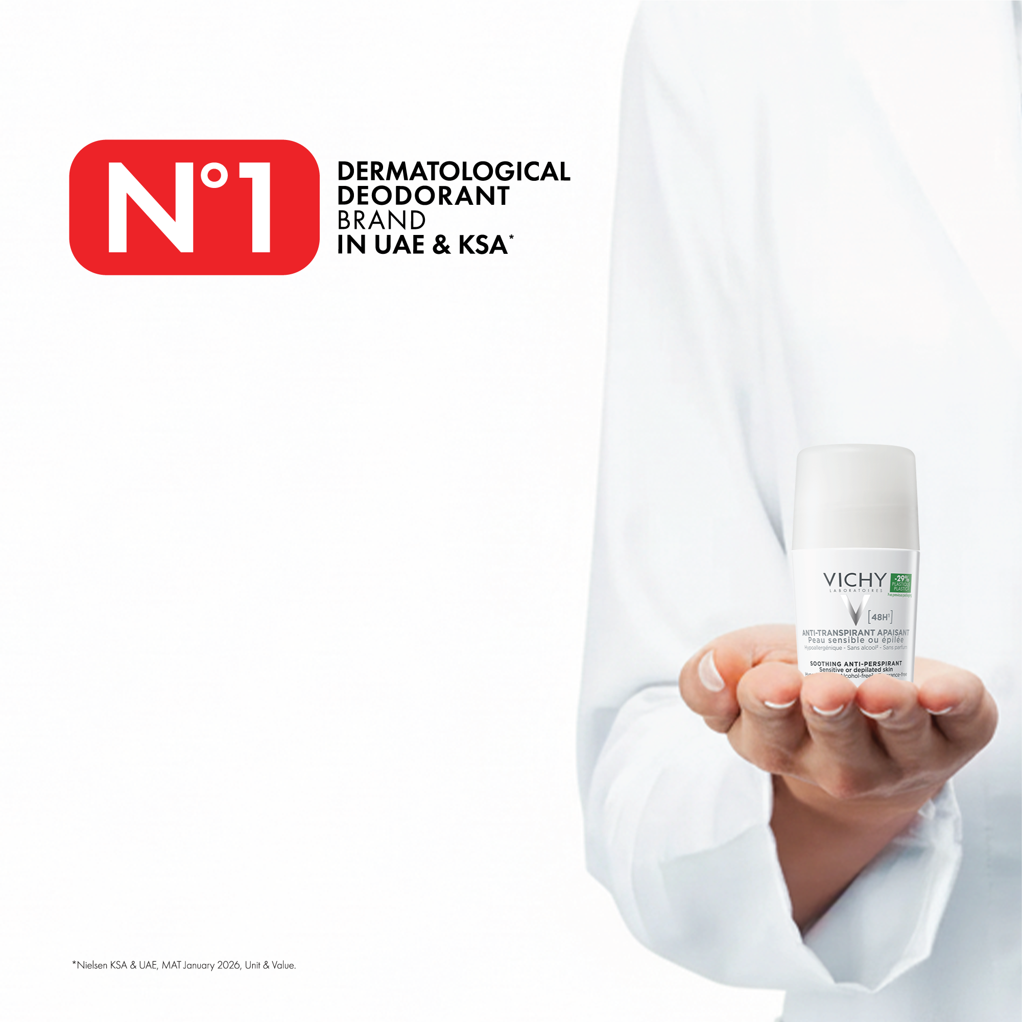 48 Hours Anti Perspirant Deodorant for Sensitive Skin