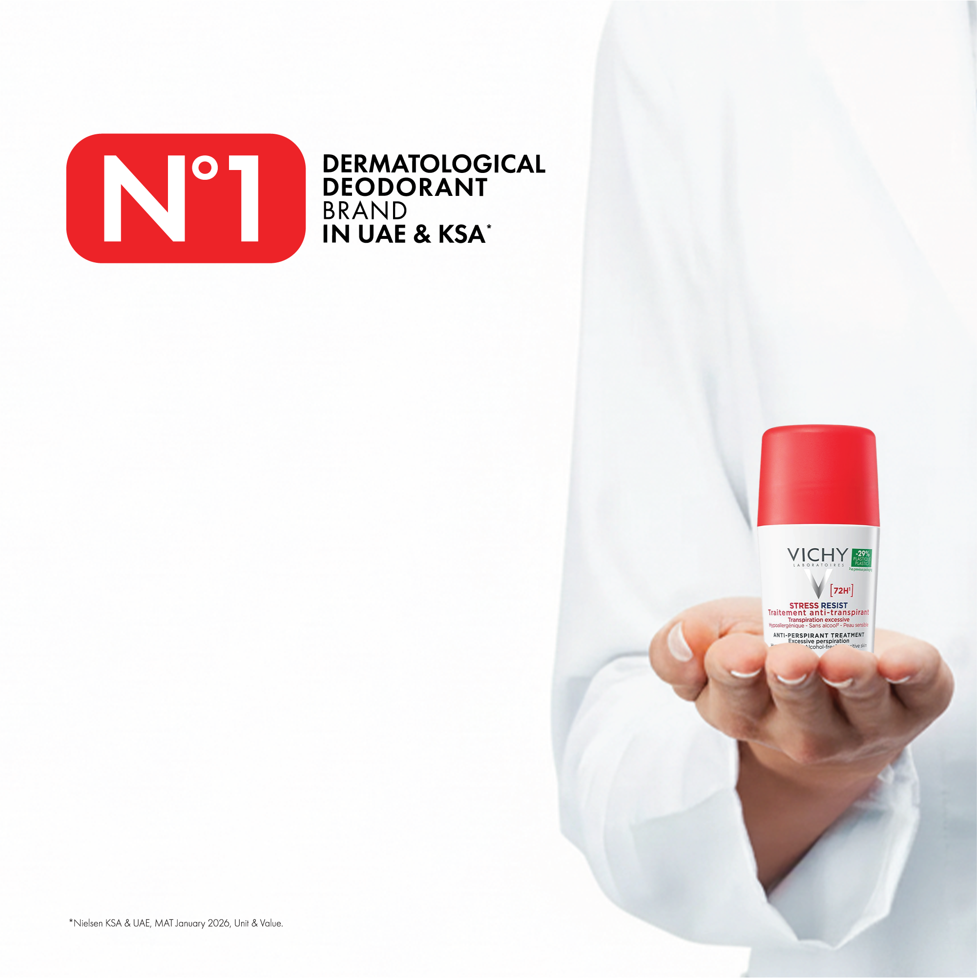 72 Hours Stress Resist Excessive Perspiration Deodorant