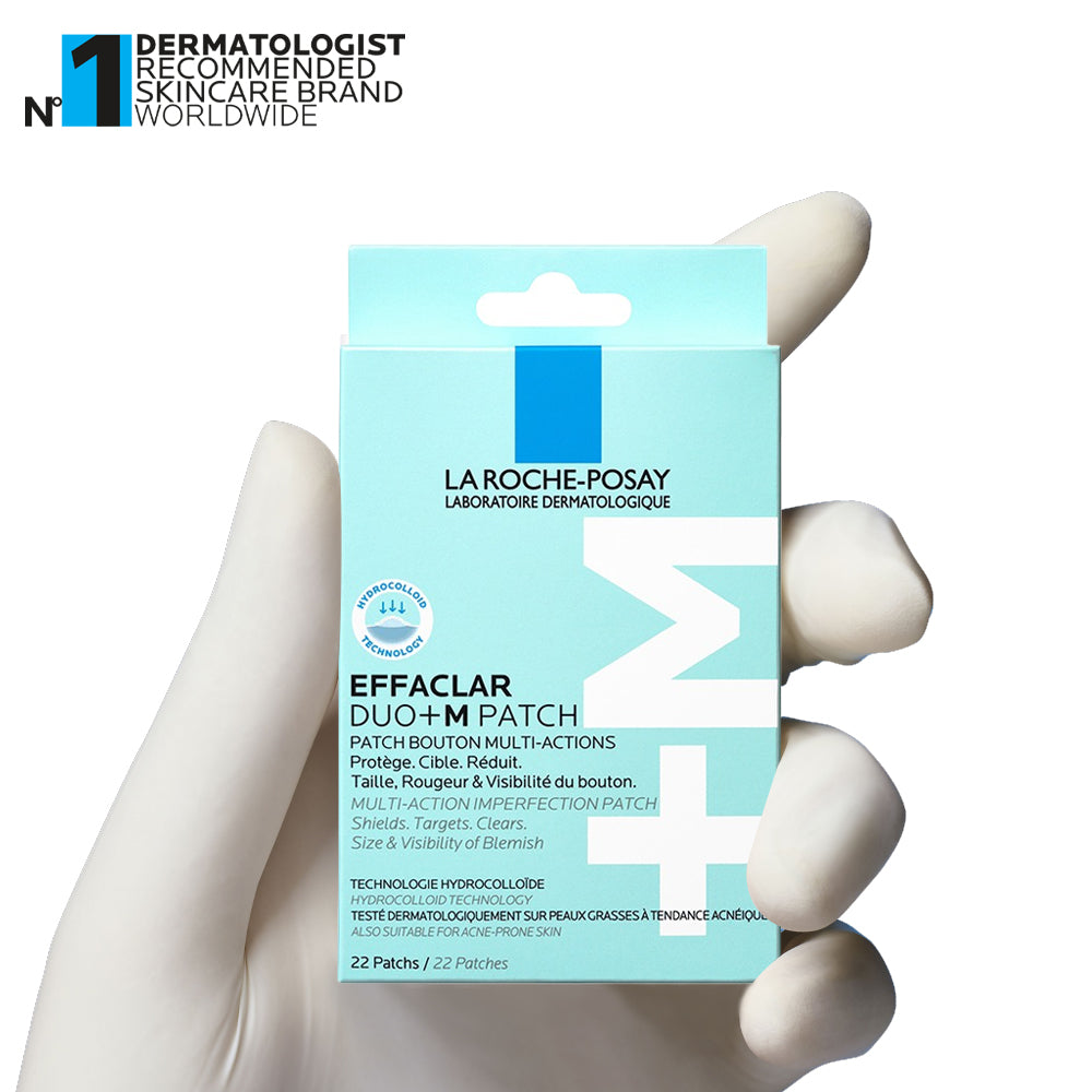 Effaclar Duo+M 3H Spot Patches for Acne Prone Skin
