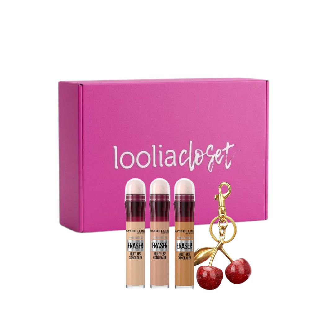 3x Instant Age Rewind Eraser Concealer + FREE Cherry Keychain At 30% OFF