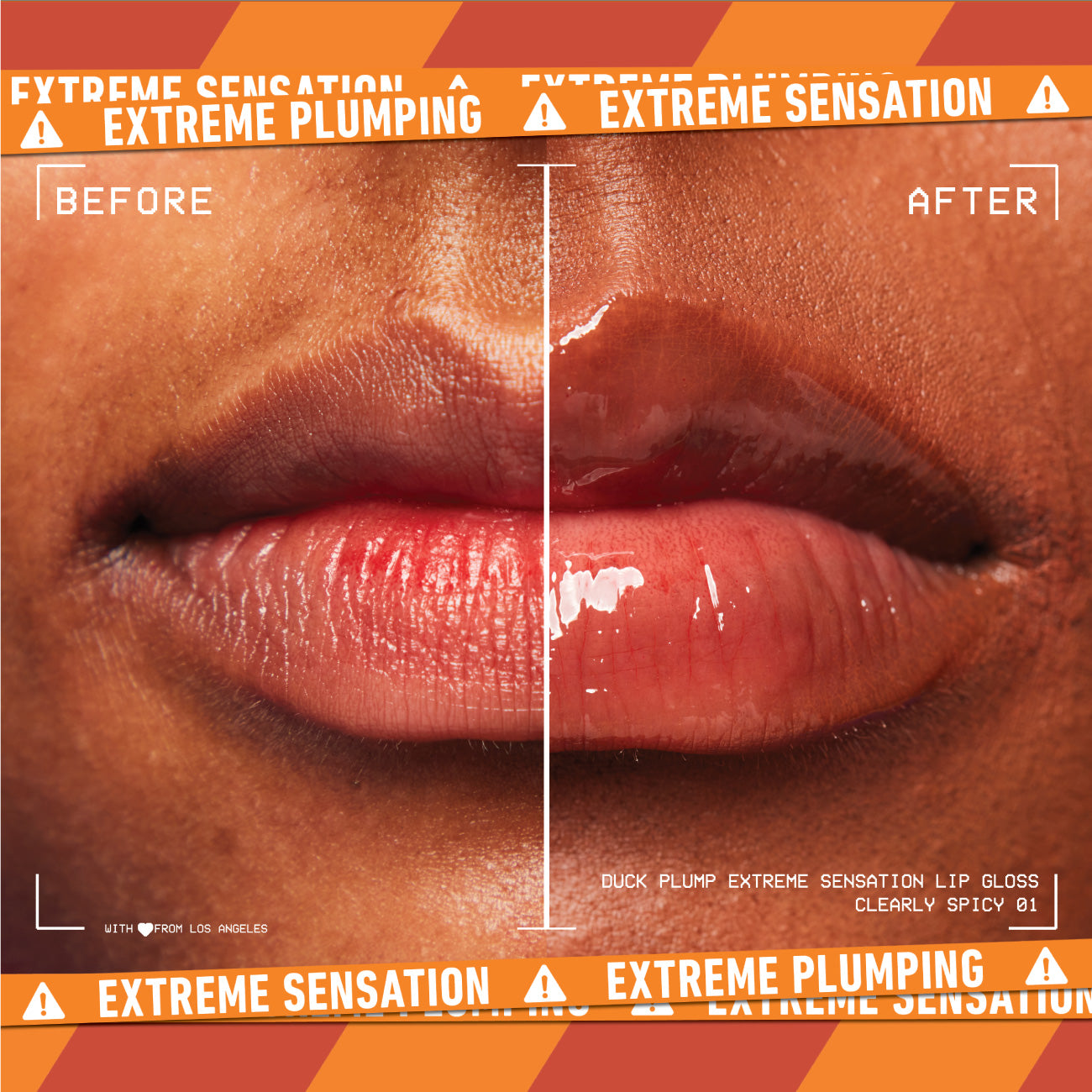 Duck Plump Lip Plumping Lacquer, High Pigment, High Shine, High Sparkle Lip Gloss