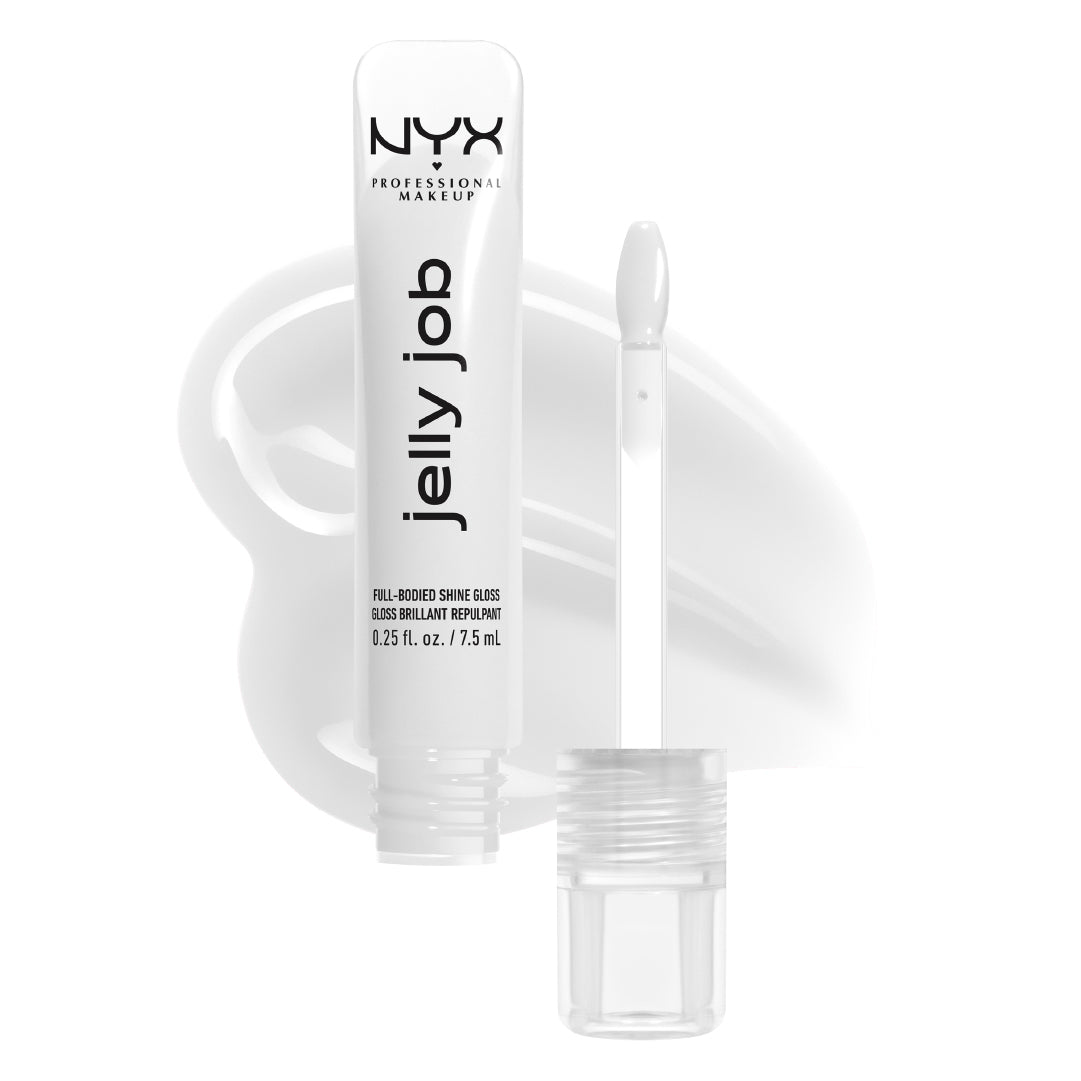 NYX Jelly Job Lip Gloss high-shine hydrating lip tint with cherry oil