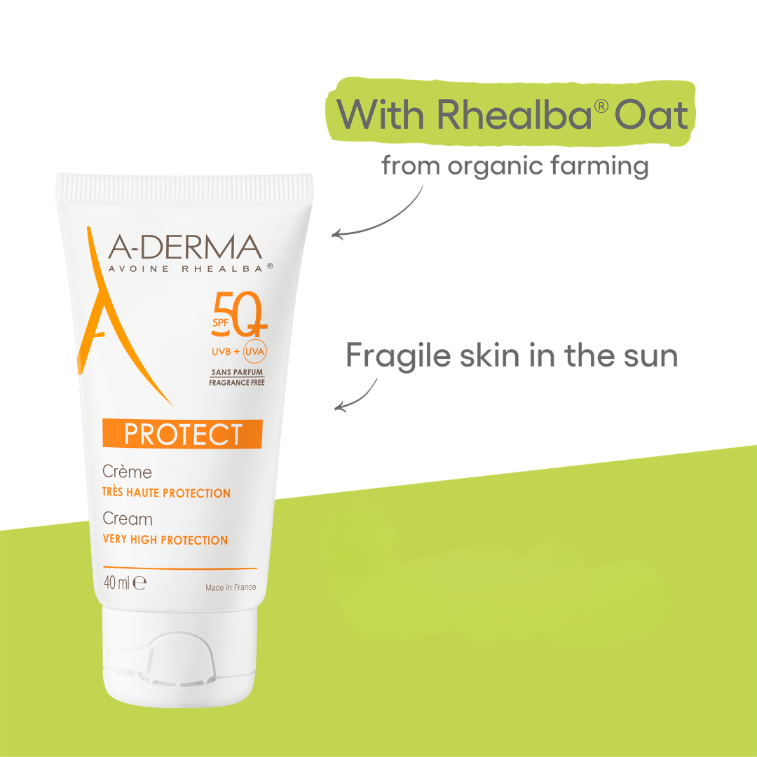 Buy 1 Get 1 Protect Fragrance Free Face Sunscreen for dry, sensitive skin 40 mL
