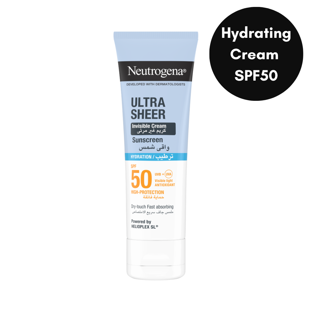 Ultra Sheer Hydration Invisible Cream Sunscreen SPF50