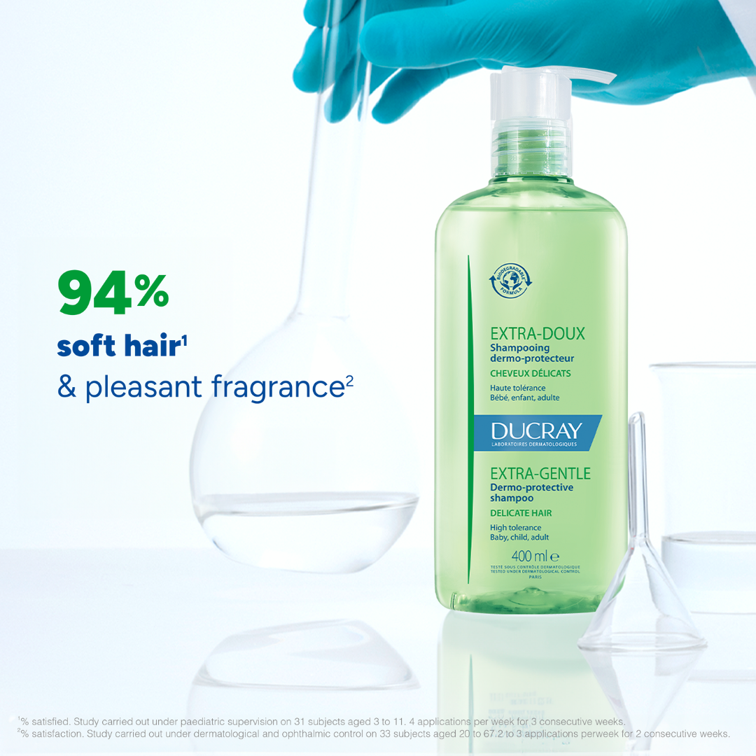 Buy Two Get One Ducray Extra-Gentle Dermo-protective shampoo 400ml
