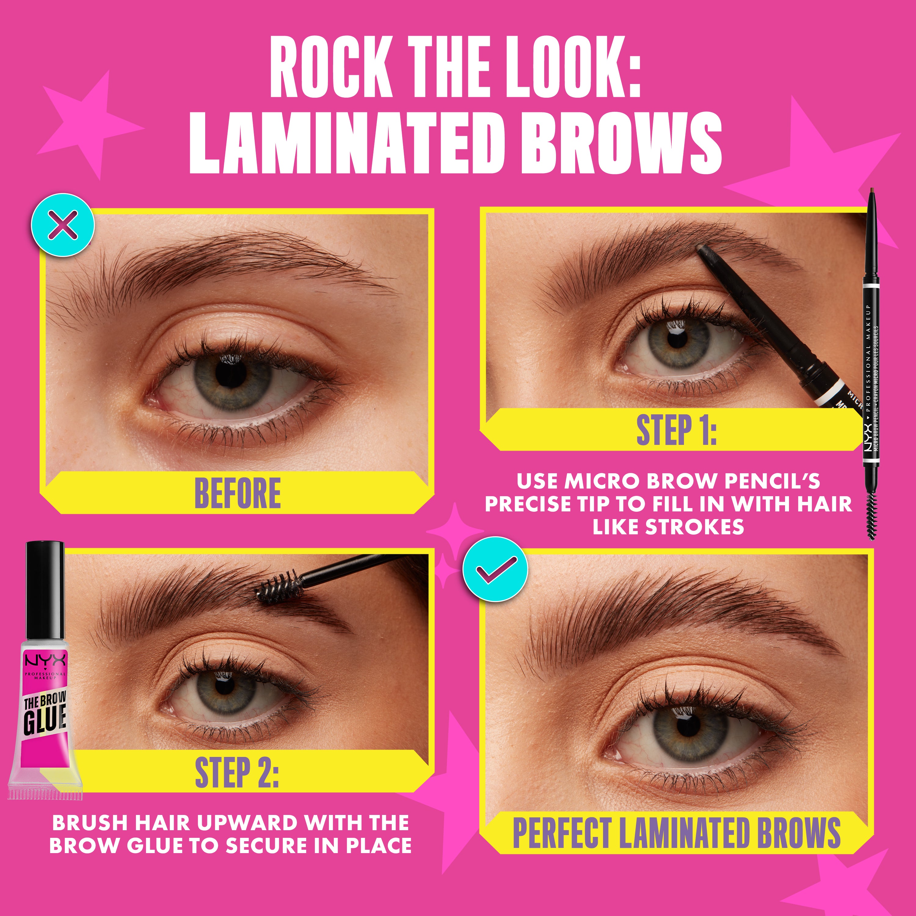 Micro Brow Pencil, Ultra-Fine, Dual-Ended, Precise Eyebrow Pencil