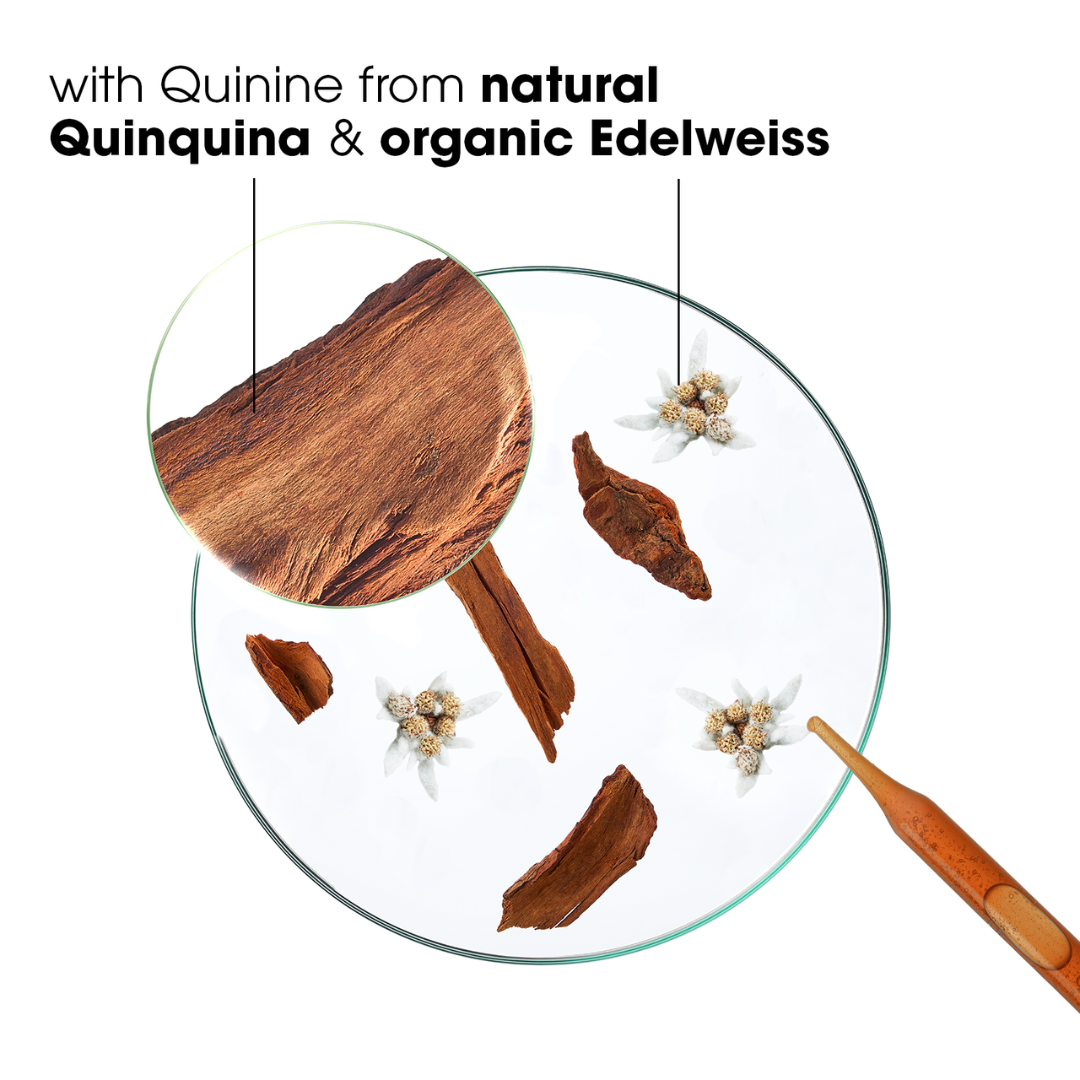 Quinine Conditioner + Pink Hair Massager At 35% OFF