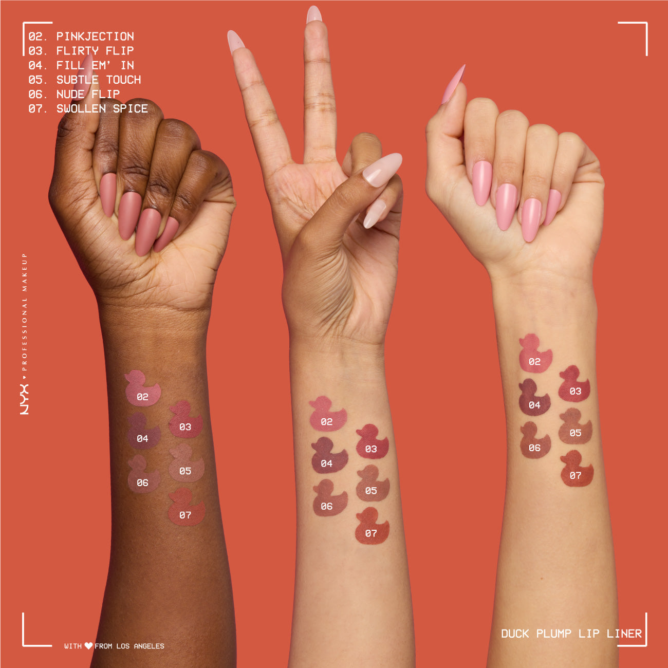 Duck Plump Plumping Lip Liner, Up To 10 HR Wear, Matte Finish,