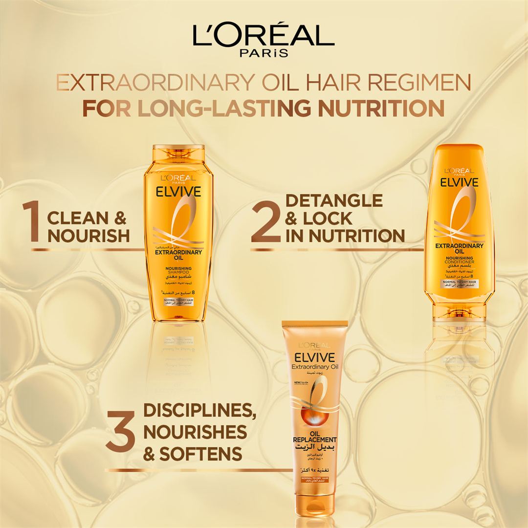 Elvive Extraordinary Oil Replacement - For Dry Hair