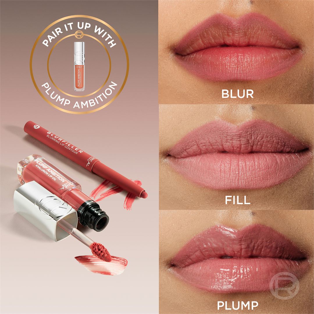 Blurfiller Lip Liner Pencil Blurred Effect