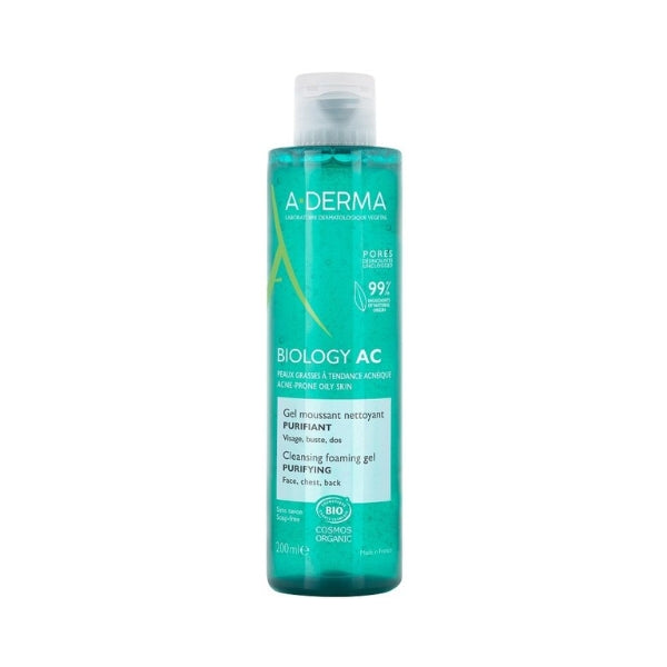 A-Derma Biology AC Cleansing Purifying Foaming Gel