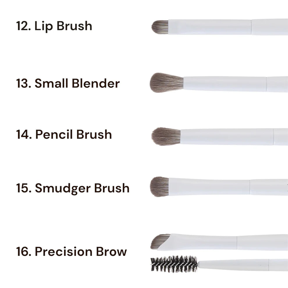 The Bridal Collection-16 Pieces Brush set