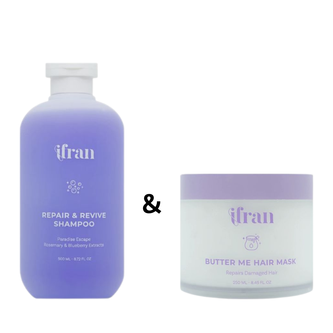 Repair & Revive Shampoo + Hair Mask At 15% OFF