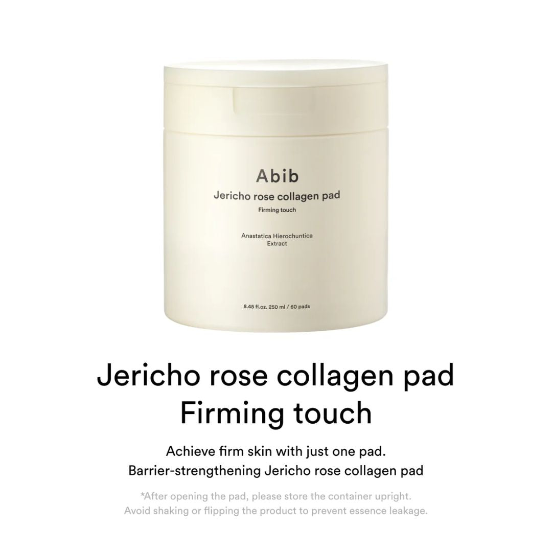 Abib Jericho Rose Collagen Pad Firming Touch Hydrating Care 60 Pads