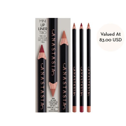 Anastasia Beverly Hills Mini Lip Liner Trio Kit | Loolia Closet