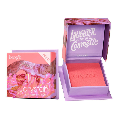 Benefit Cosmetics Crystah Mini 2022 Strawberry Pink Blush | Loolia Closet