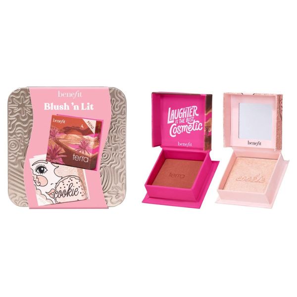 Benefit Cosmetics Blush N Lit Blush Highlighter Set | Loolia Closet