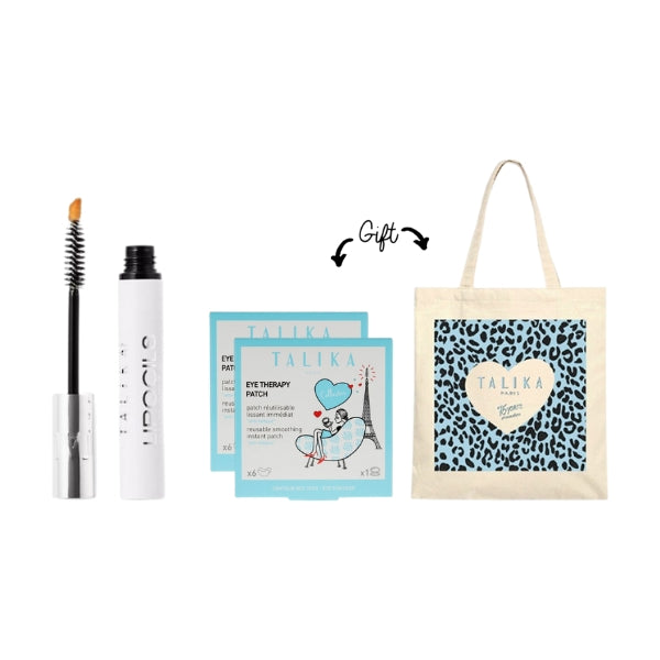 Lipocils Expert Eyelash Serum 10 ML + FREE Eye Therapy Patch + Tote Bag