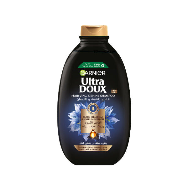 Garnier Ultra Doux Black Charcoal Shampoo | Loolia Closet