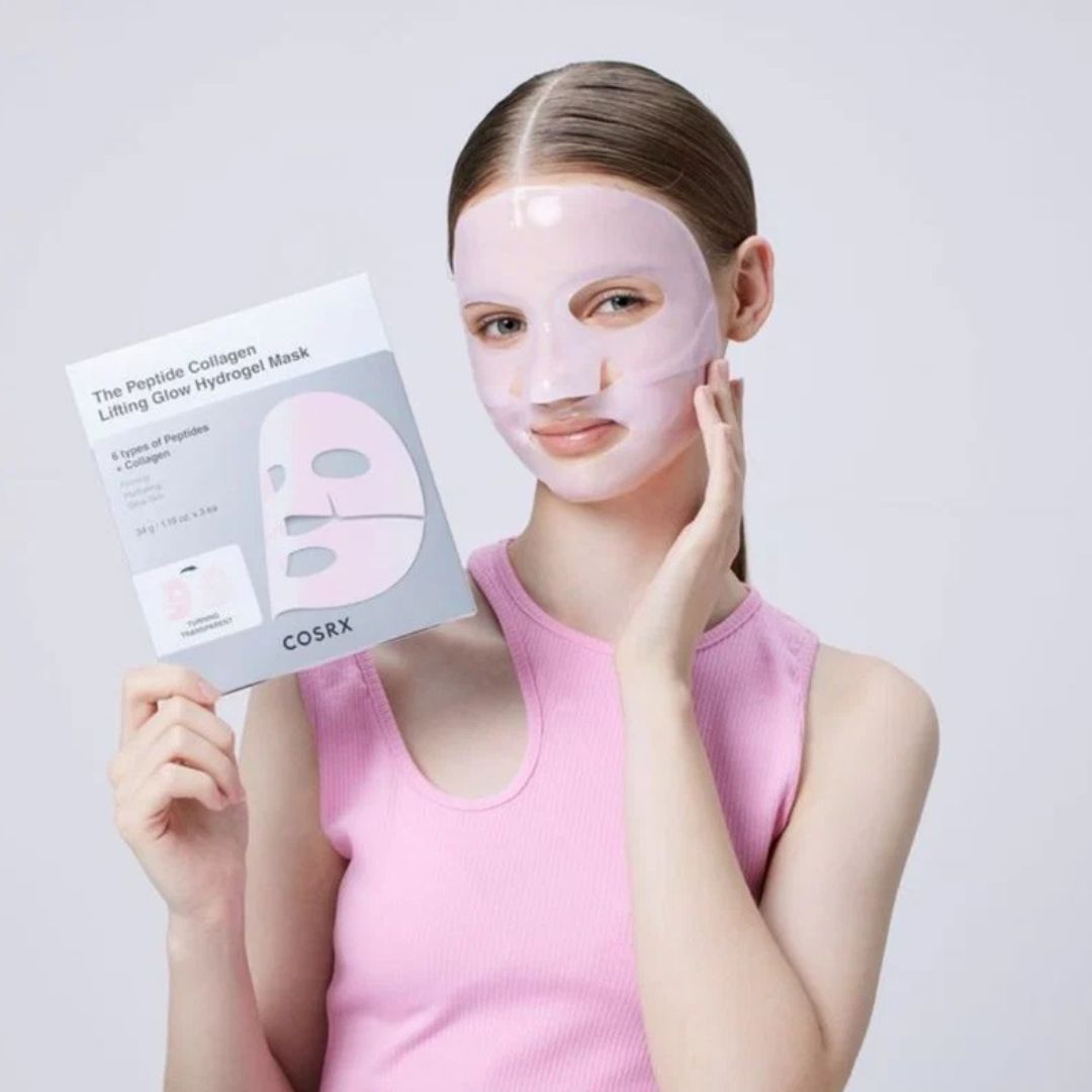 COSRX The Peptide Collagen Lifting Glow Hydrogel Mask 