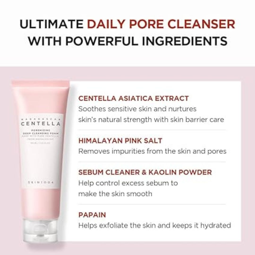 Centella Poremizing Deep Cleansing Foam